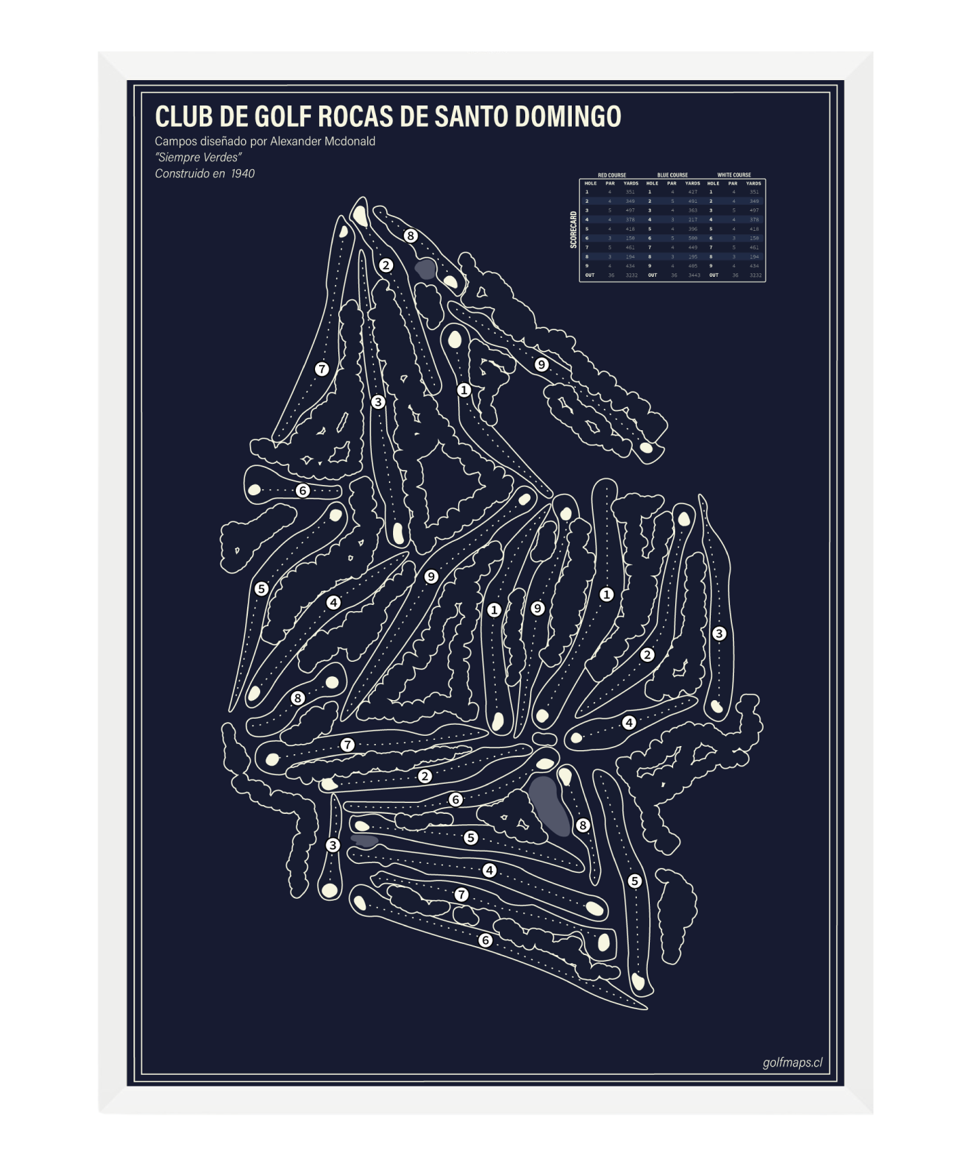 Club de Golf Rocas de Santo Domingo - Blue Board Series