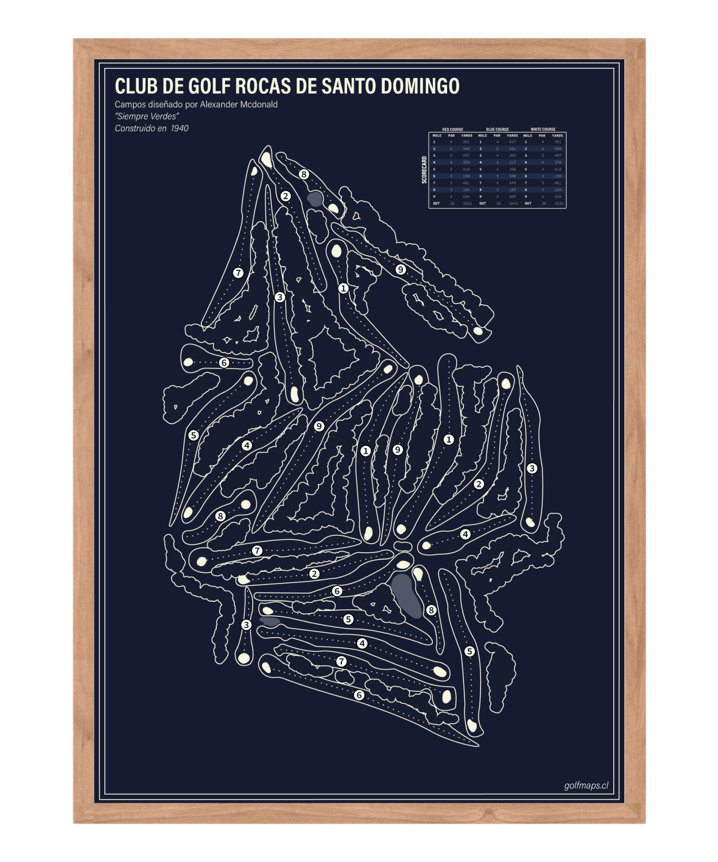 Club de Golf Rocas de Santo Domingo - Blue Board Series