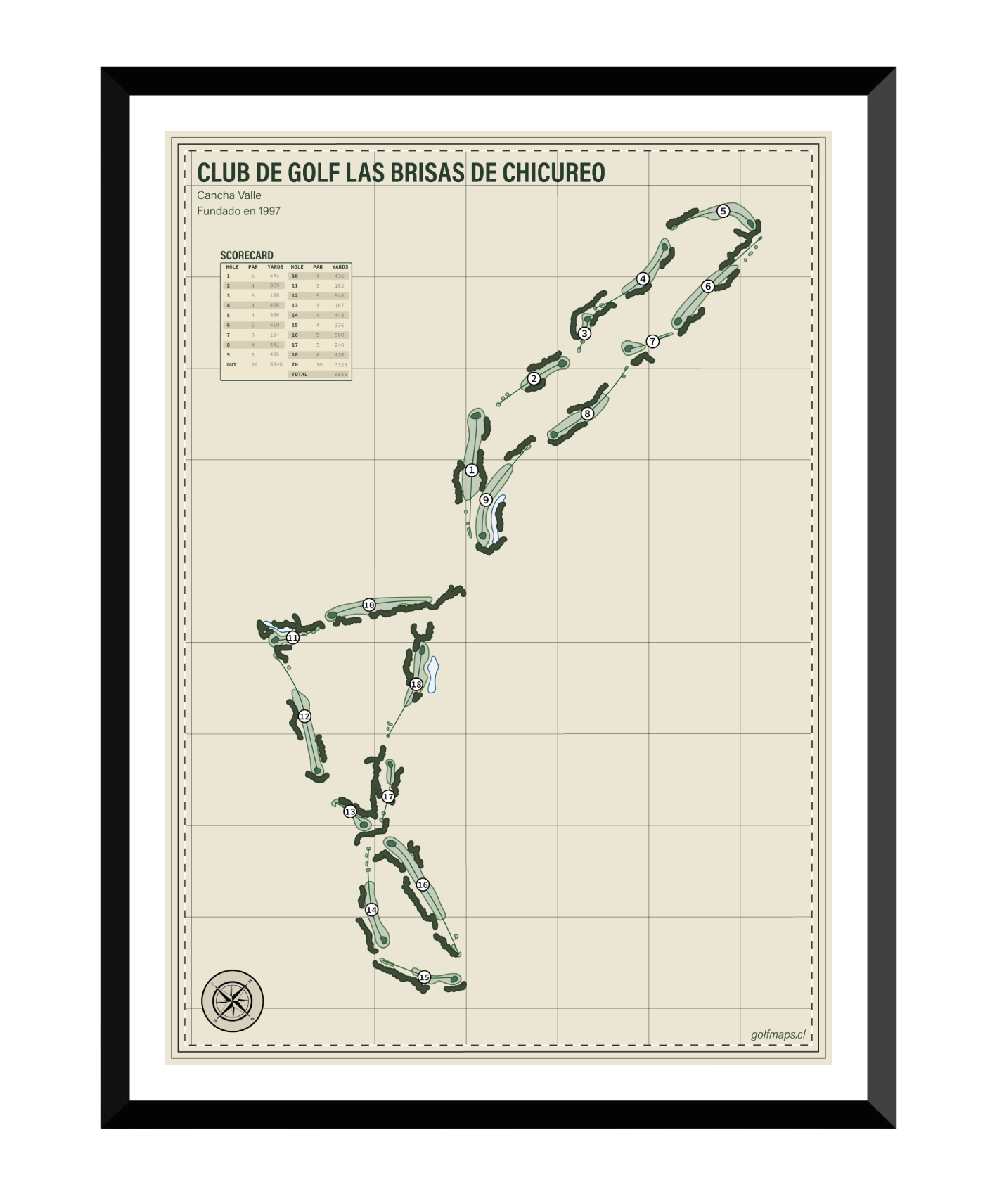 Club de Golf Las Brisas de Chicureo (Valle) - Safari Series