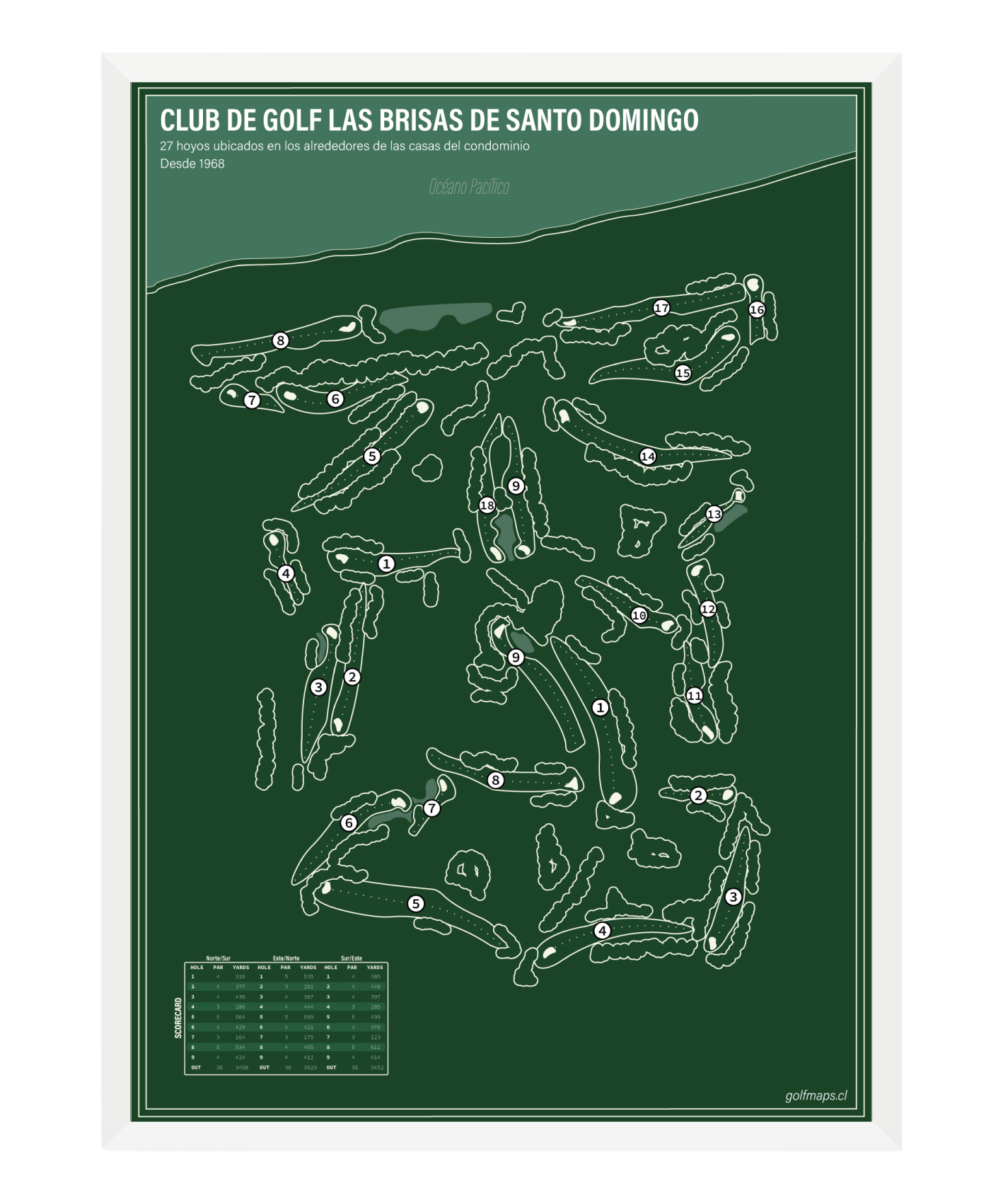 Club de Golf Las Brisas de Santo Domingo - Green Board Series