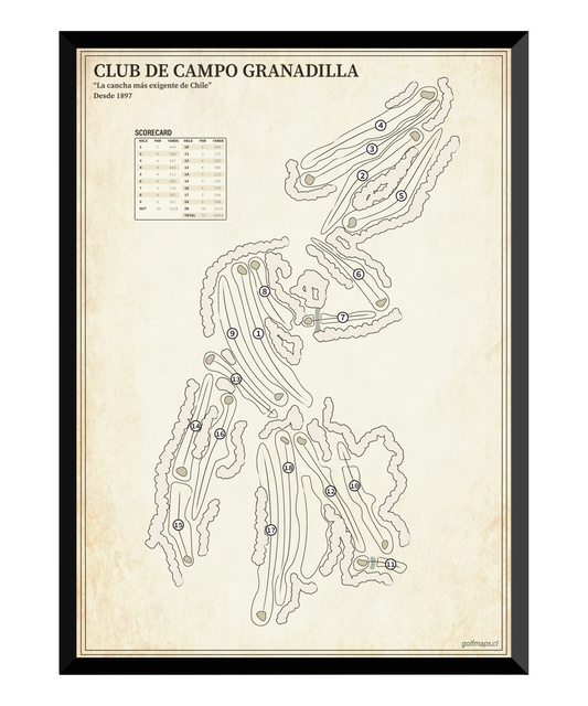 Club de Campo Granadilla - Treasure Map Series