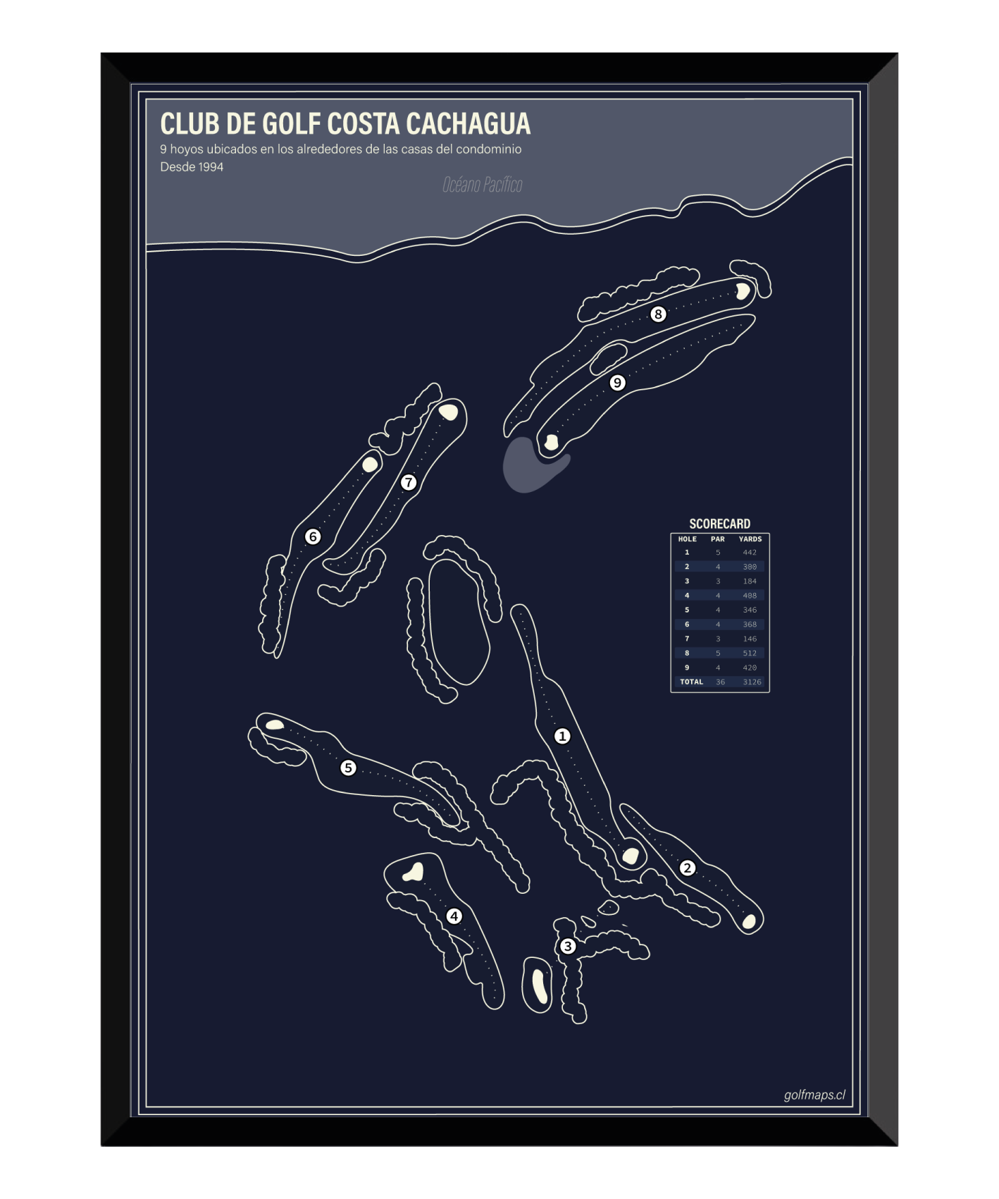 Club de Golf Costa Cachagua - Blue Board Series