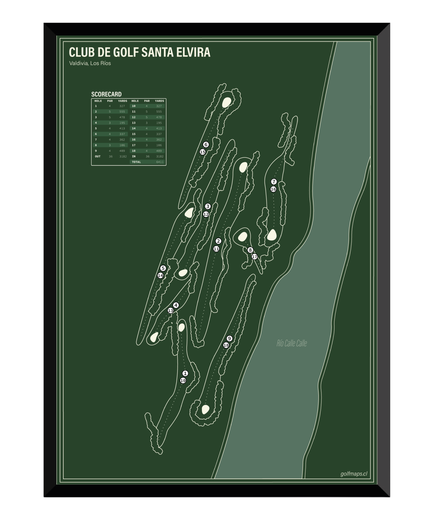 Club de Golf Santa Elvira - Green Board Series