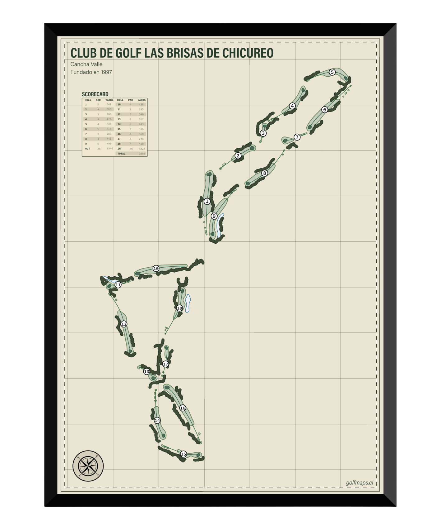 Club de Golf Las Brisas de Chicureo (Valle) - Safari Series
