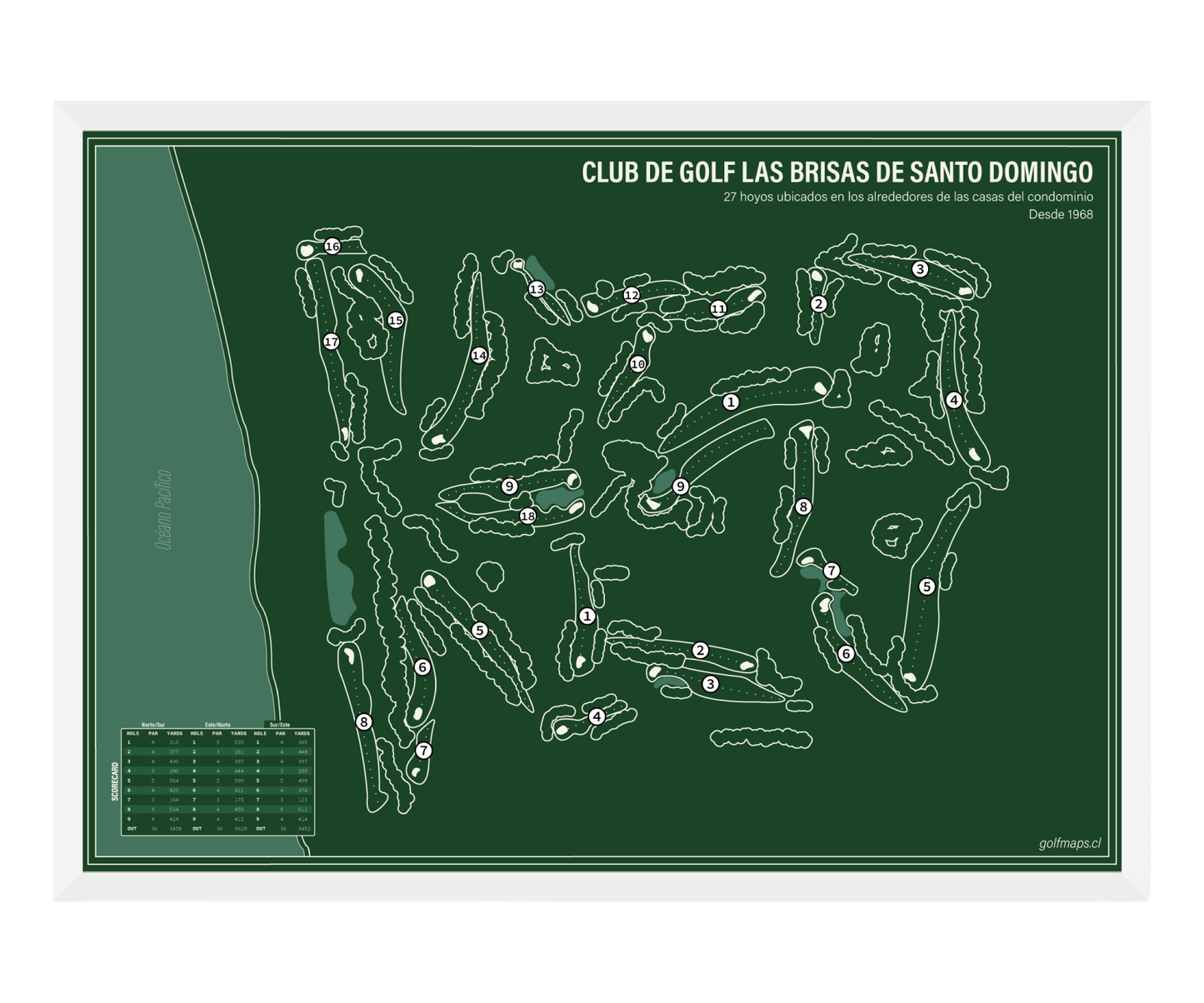 Club de Golf Las Brisas de Santo Domingo - Green Board Series
