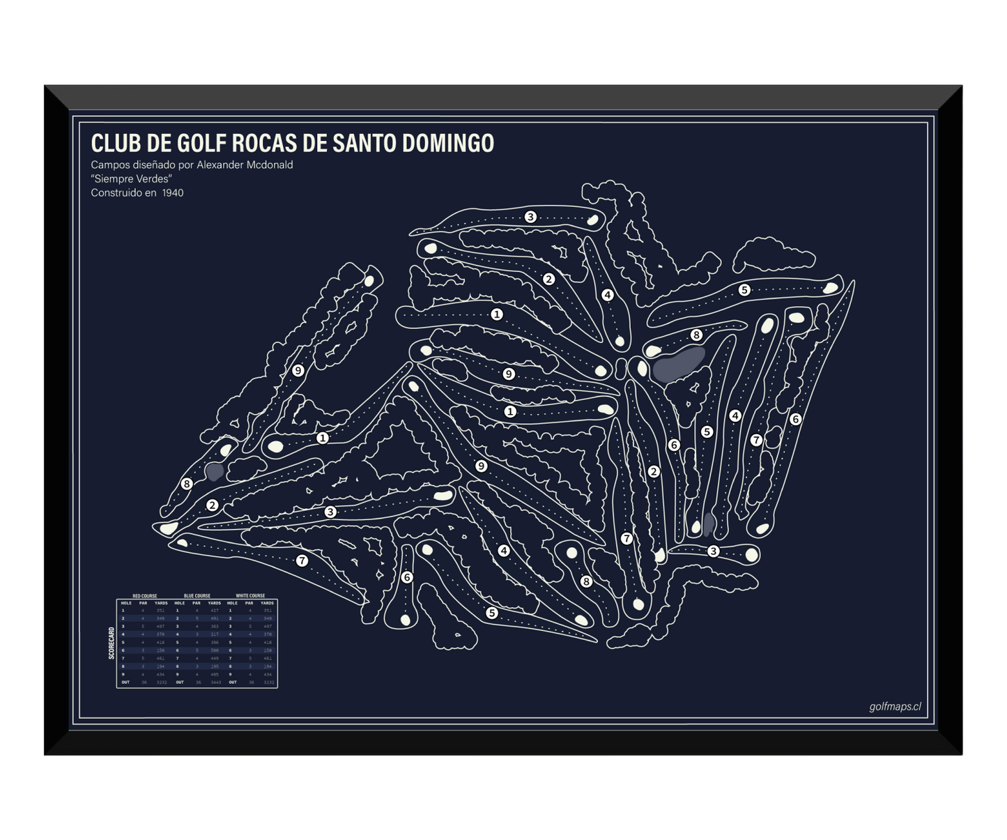 Club de Golf Rocas de Santo Domingo - Blue Board Series