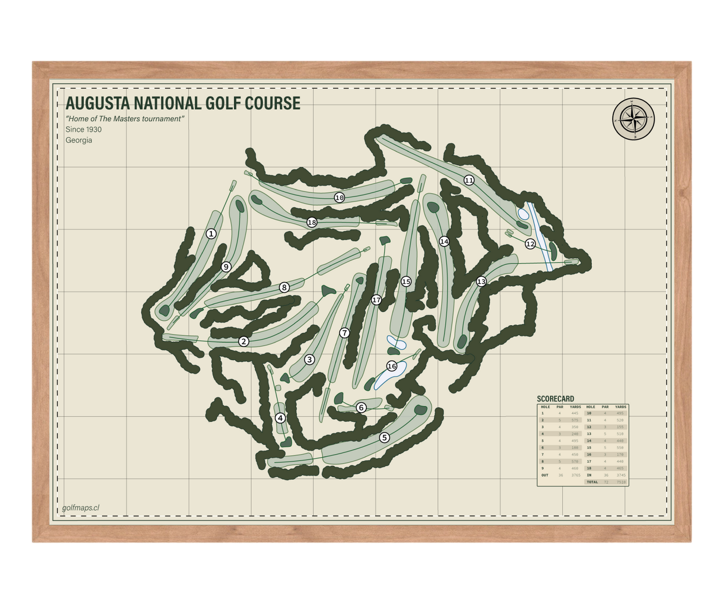 Augusta National Golf Course - Safari Series