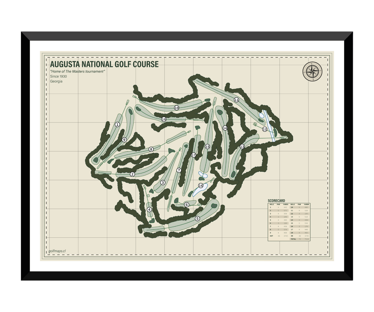 Augusta National Golf Course - Safari Series
