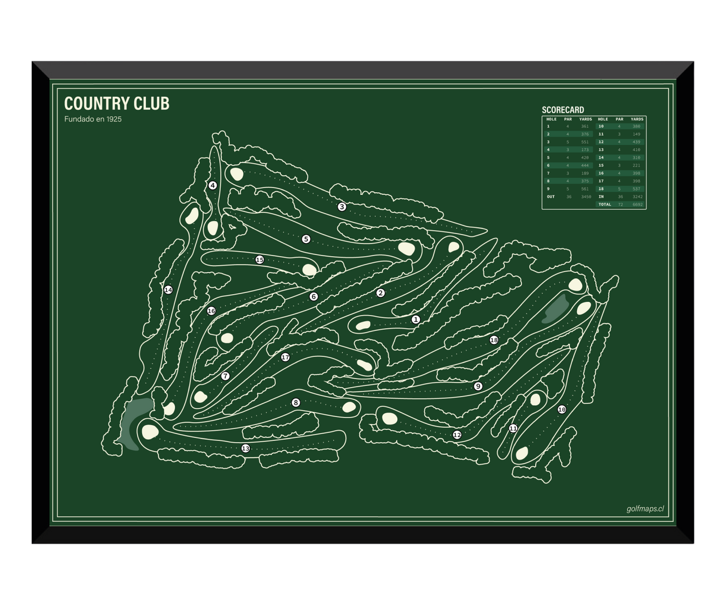 Prince of Wales Country Club - Green Board Series
