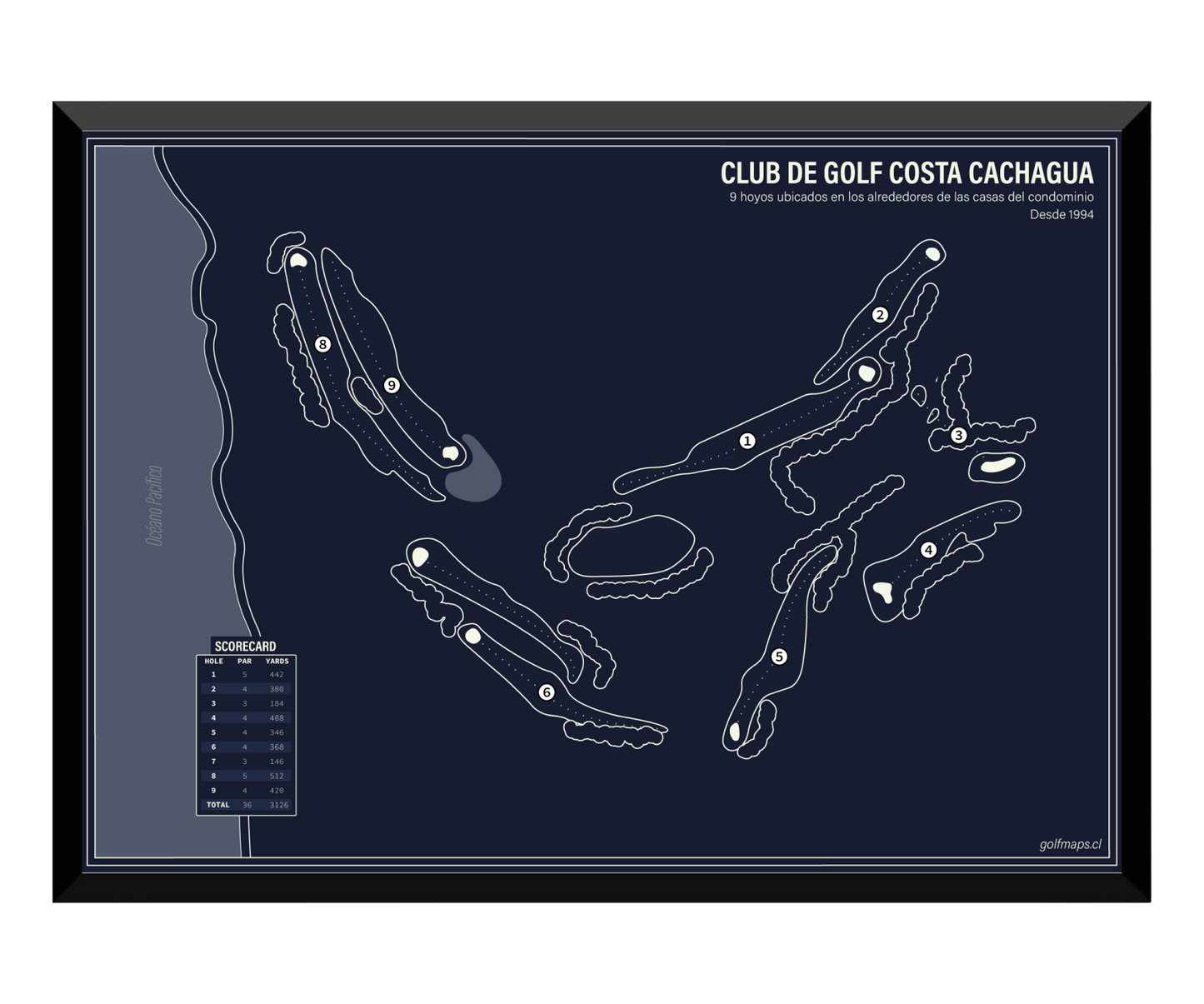 Club de Golf Costa Cachagua - Blue Board Series