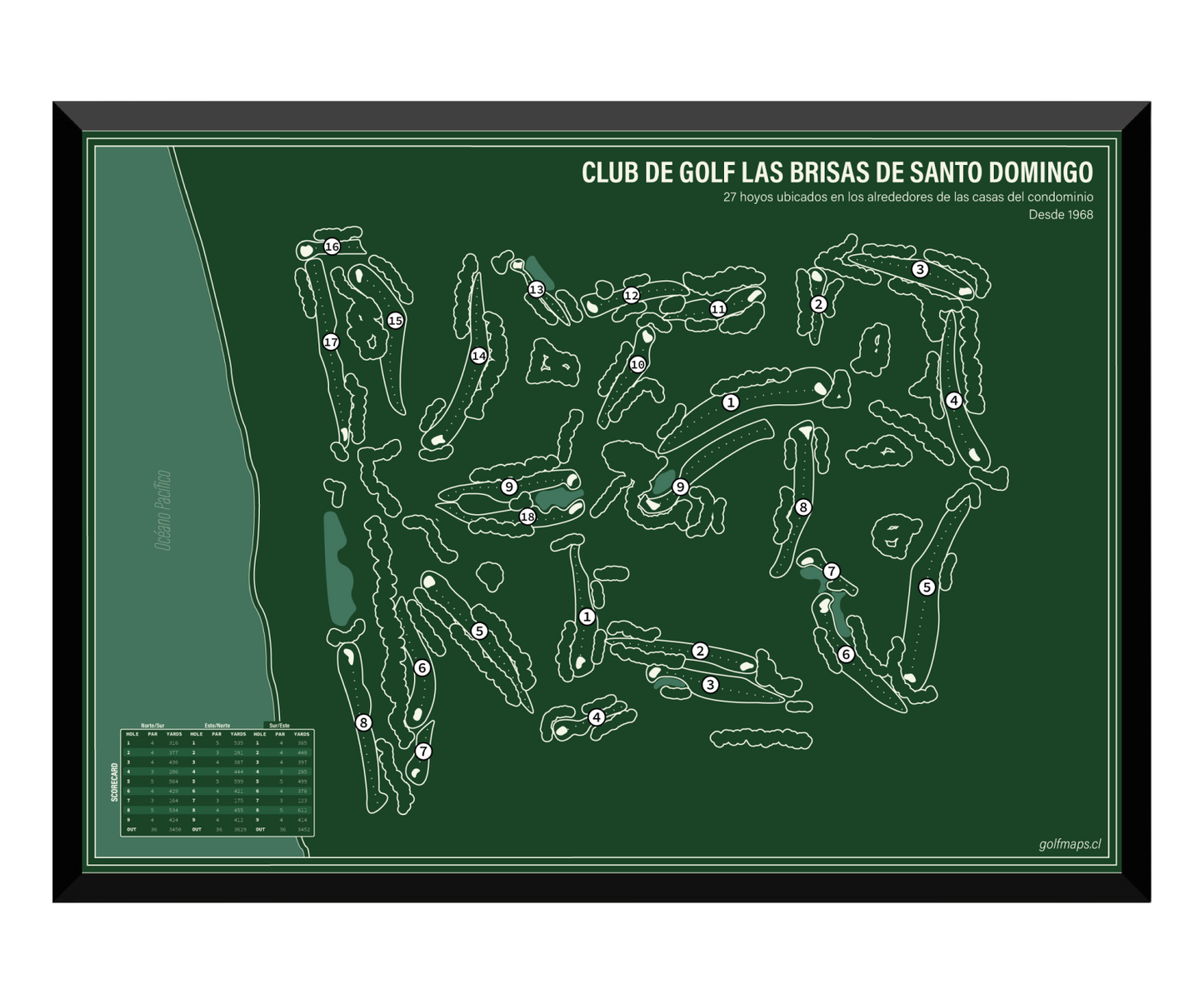 Club de Golf Las Brisas de Santo Domingo - Green Board Series