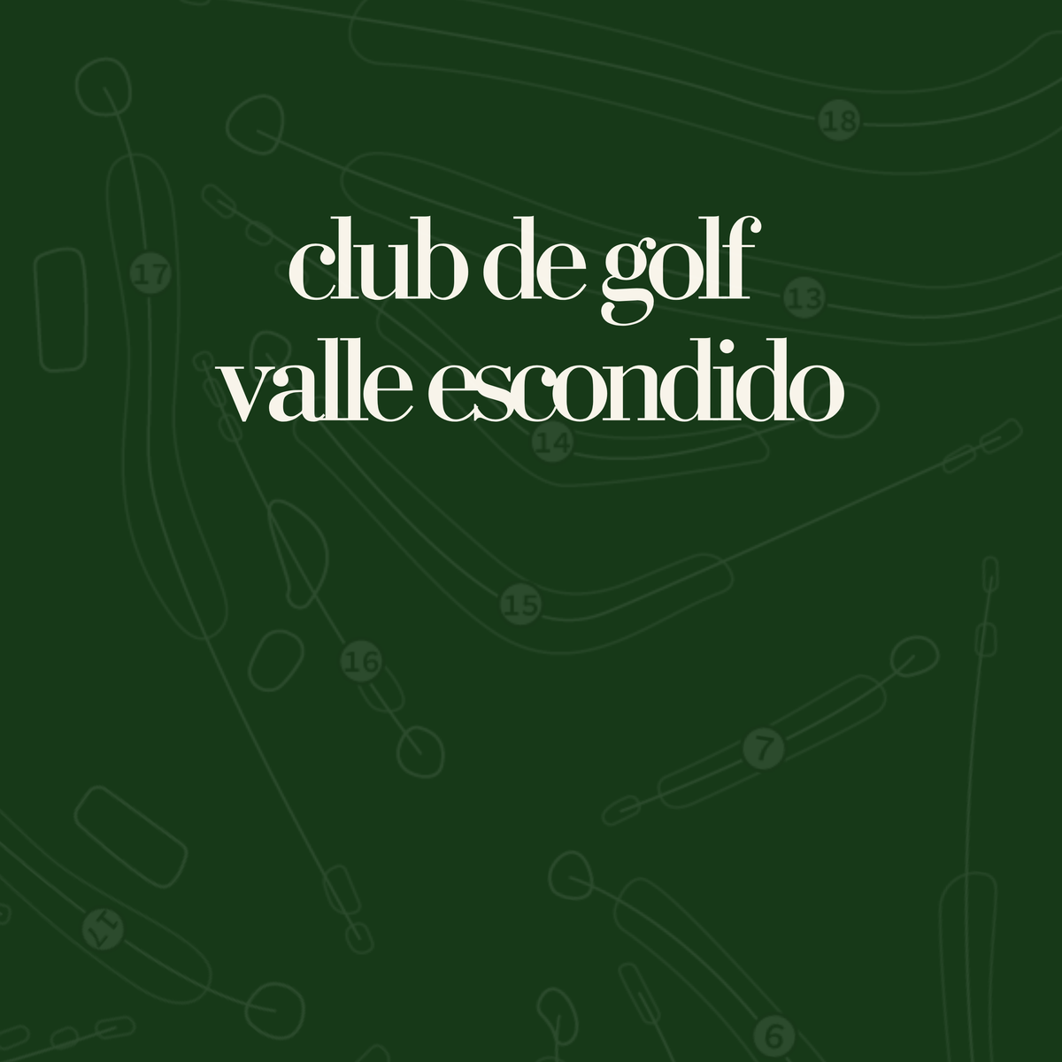 Club de golf Valle Escondido
