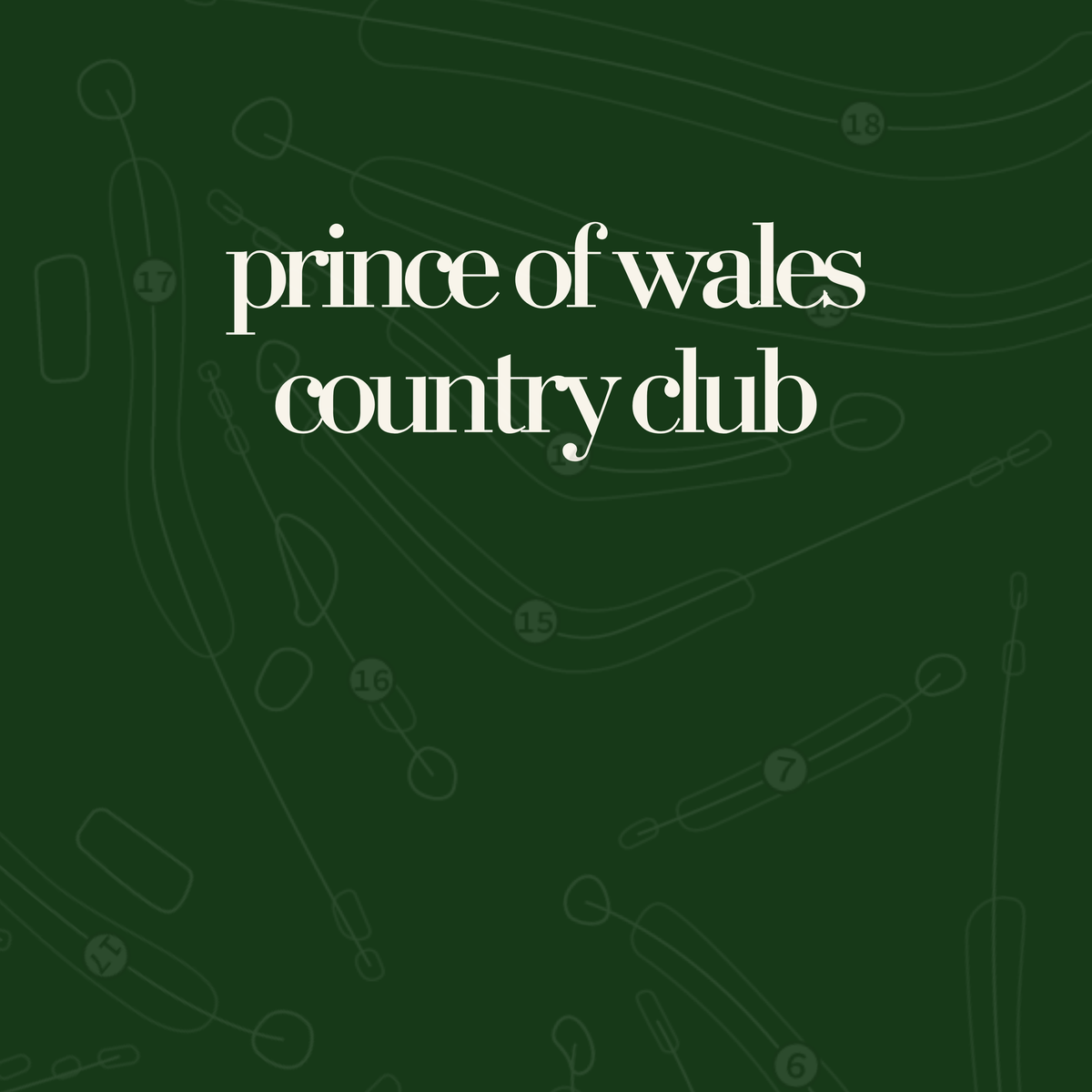 Prince of Wales Country Club