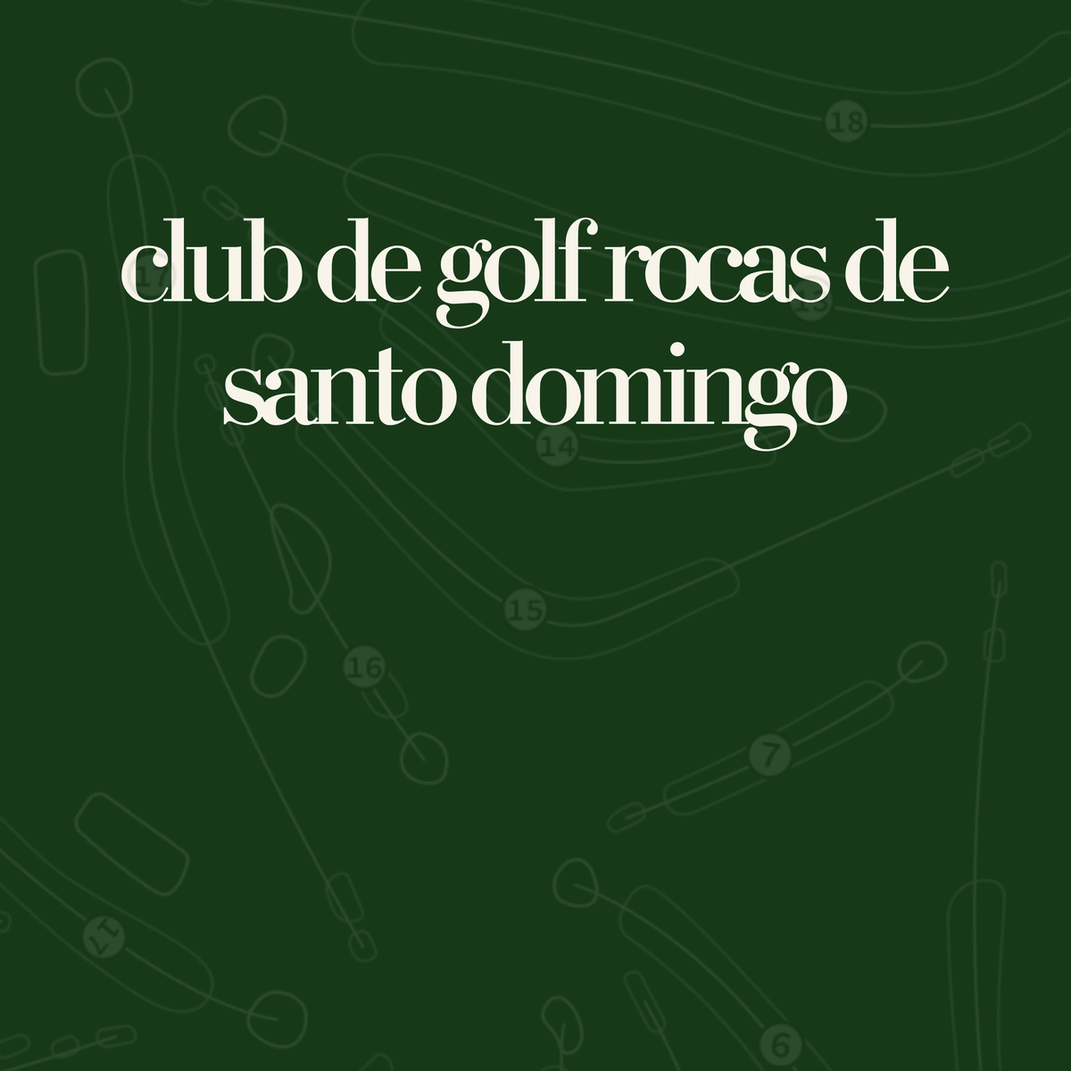 Club de golf Rocas de Santo Domingo