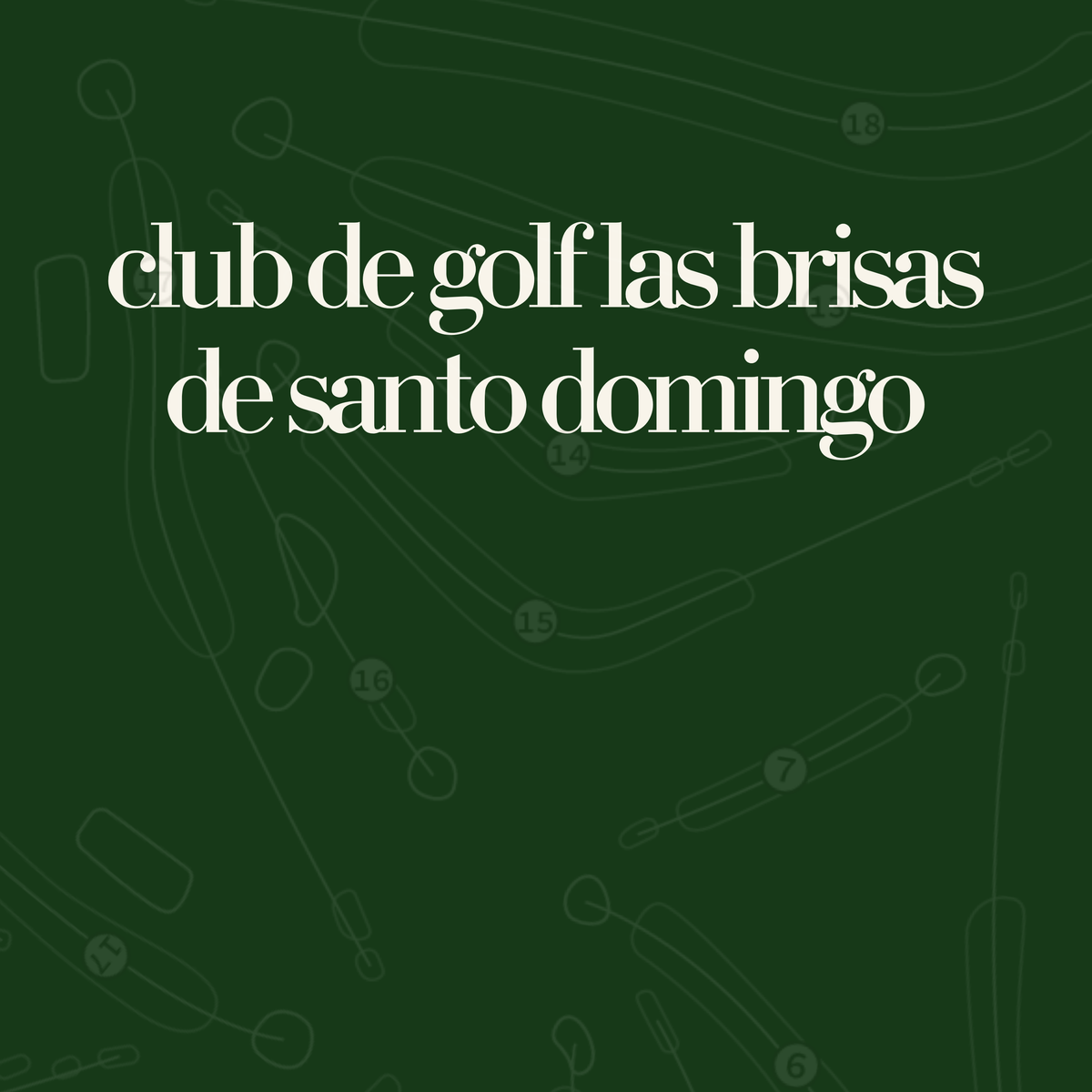 Club de golf Las Brisas de Santo Domingo