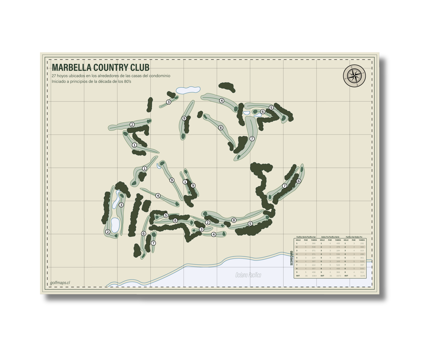 Lámina Marbella Country Club - Safari Series