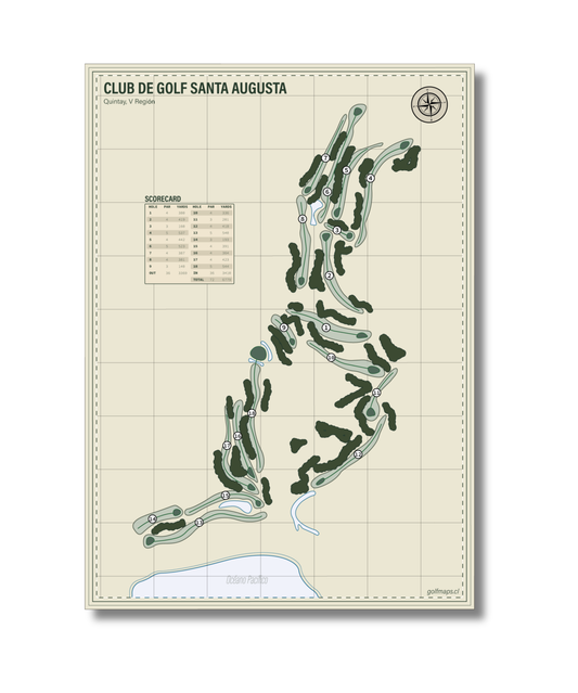 Lámina Club de Golf Santa Augusta - Safari Series