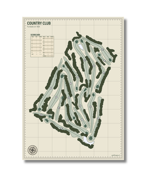 Lámina Prince of Wales Country Club - Safari Series