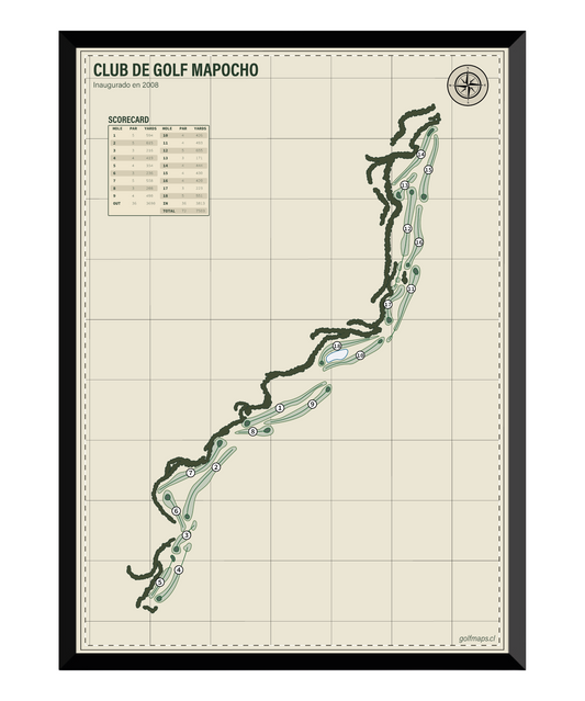 Club de Golf Mapocho - Treasure Map Series