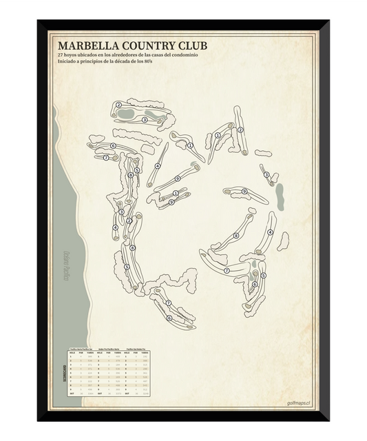 Marbella Country Club - Treasure Map Series