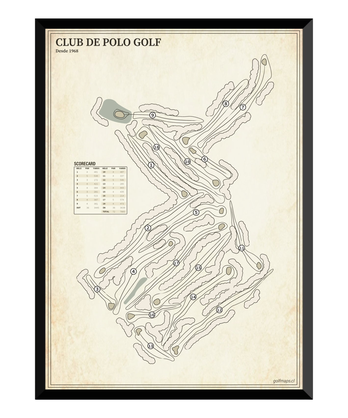 Club de Polo y Equitación San Cristóbal - Treasure Map Series