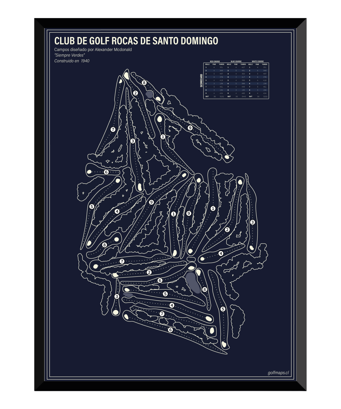 Club de Golf Rocas de Santo Domingo - Blue Board Series