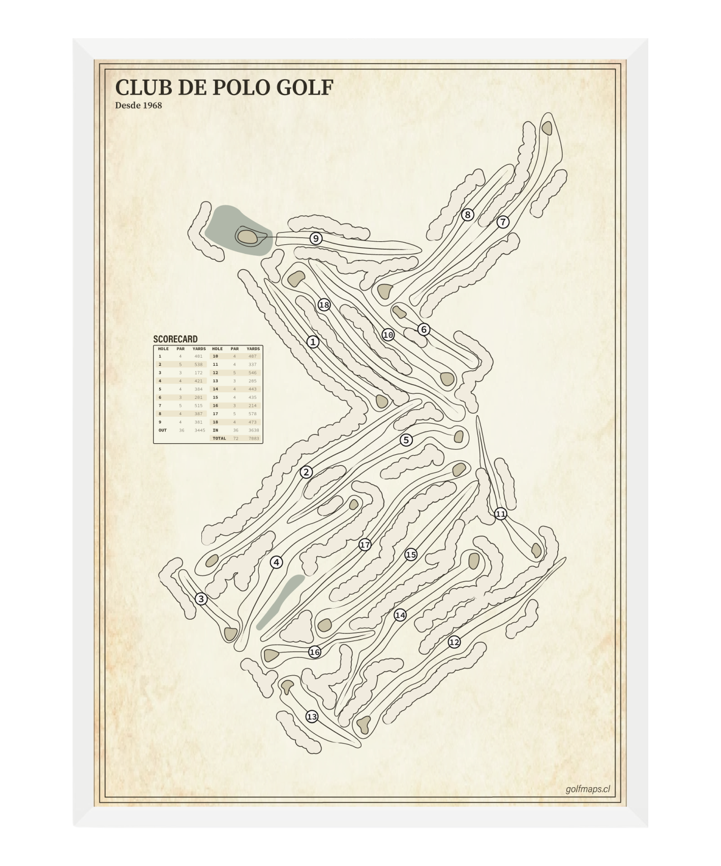 Club de Polo y Equitación San Cristóbal - Treasure Map Series