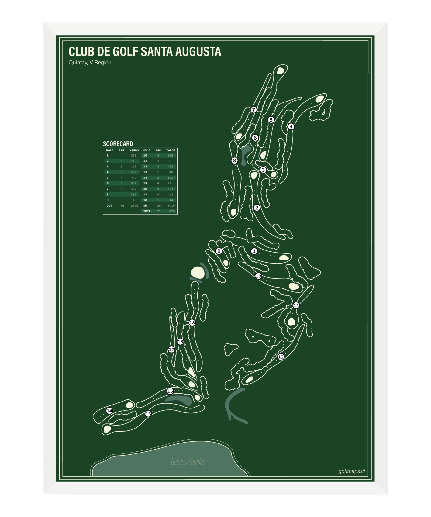 Club de Golf Santa Augusta - Green Board Series
