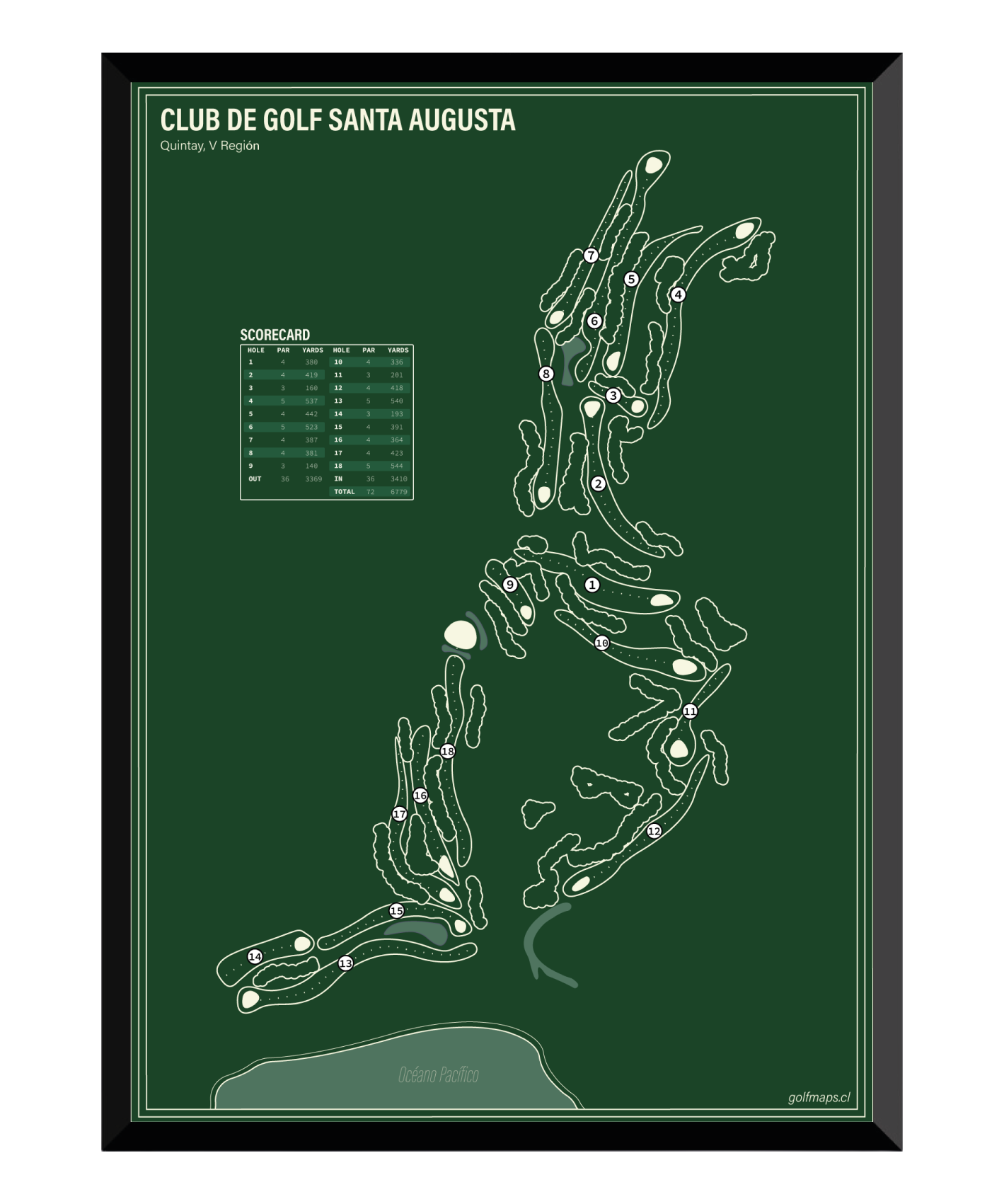 Club de Golf Santa Augusta - Green Board Series