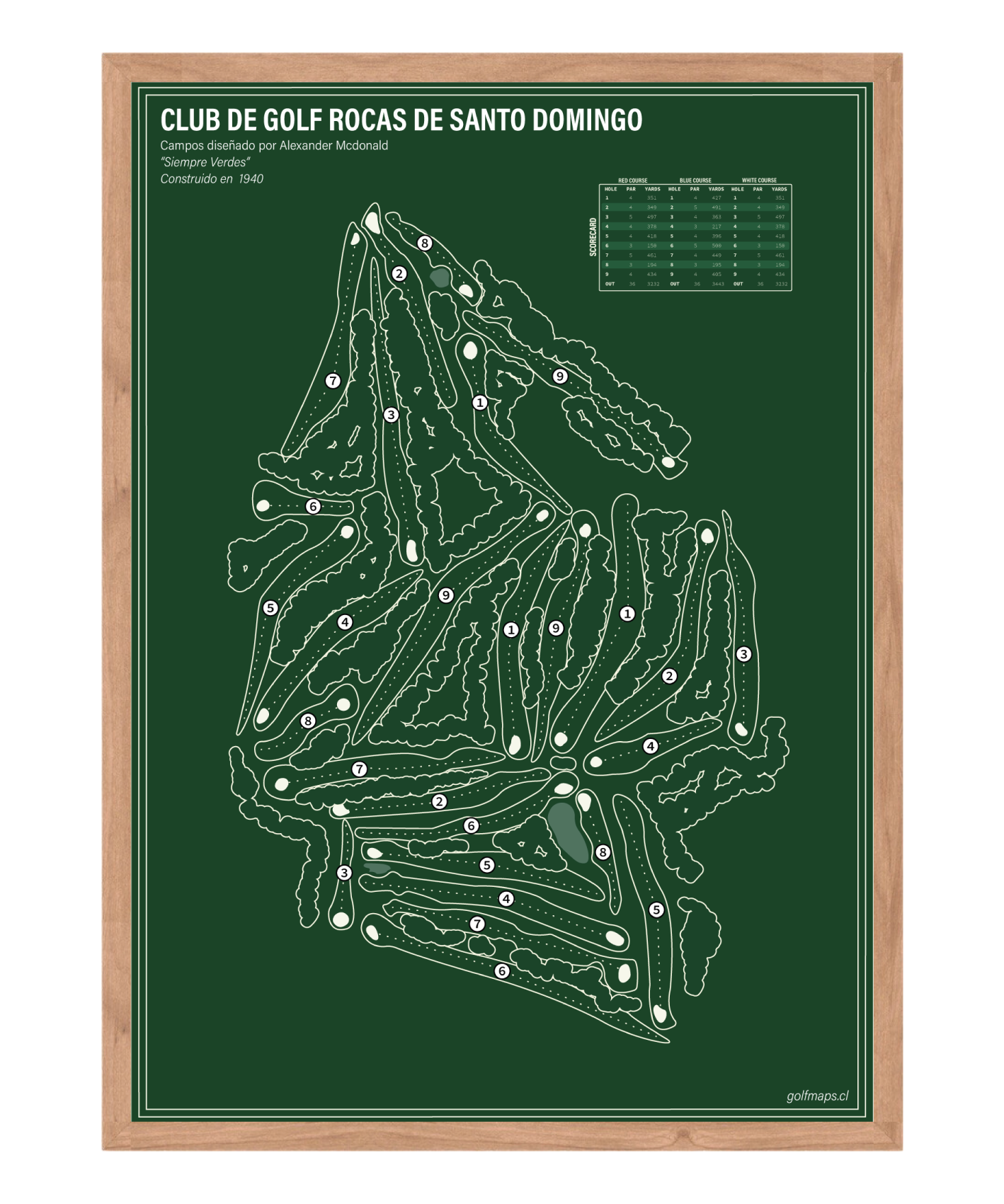 Club de Golf Rocas de Santo Domingo - Green Board Series