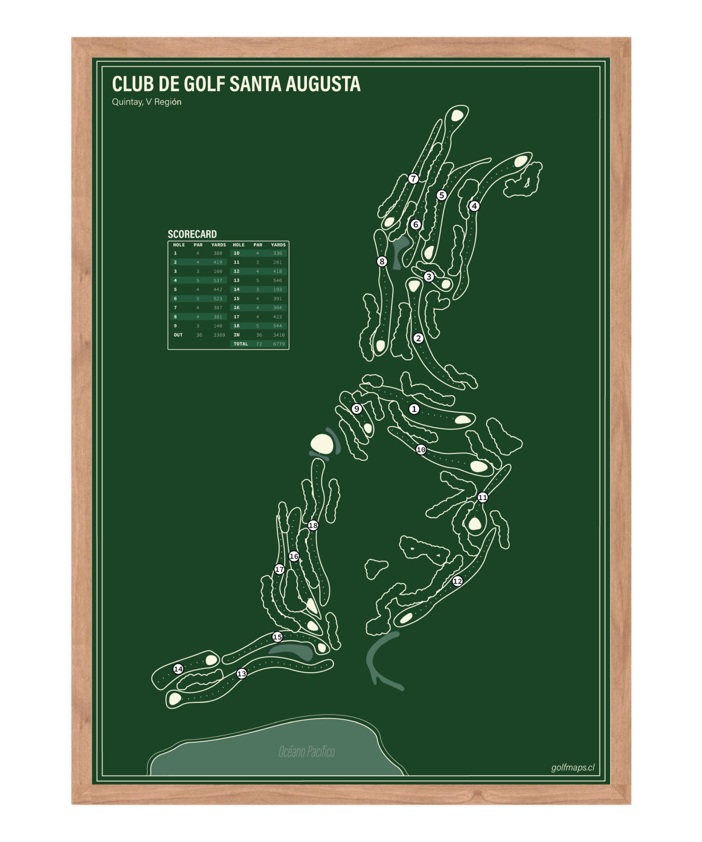 Club de Golf Santa Augusta - Green Board Series