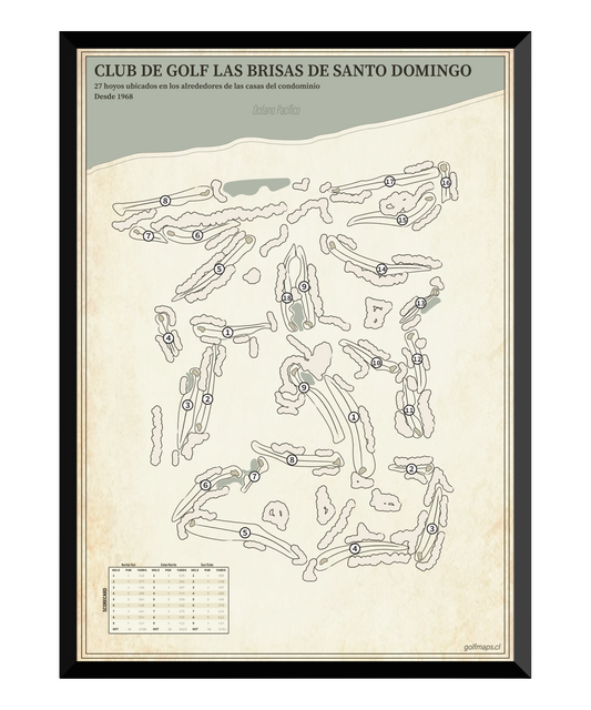 Club de Golf Las Brisas de Santo Domingo - Treasure Map Series