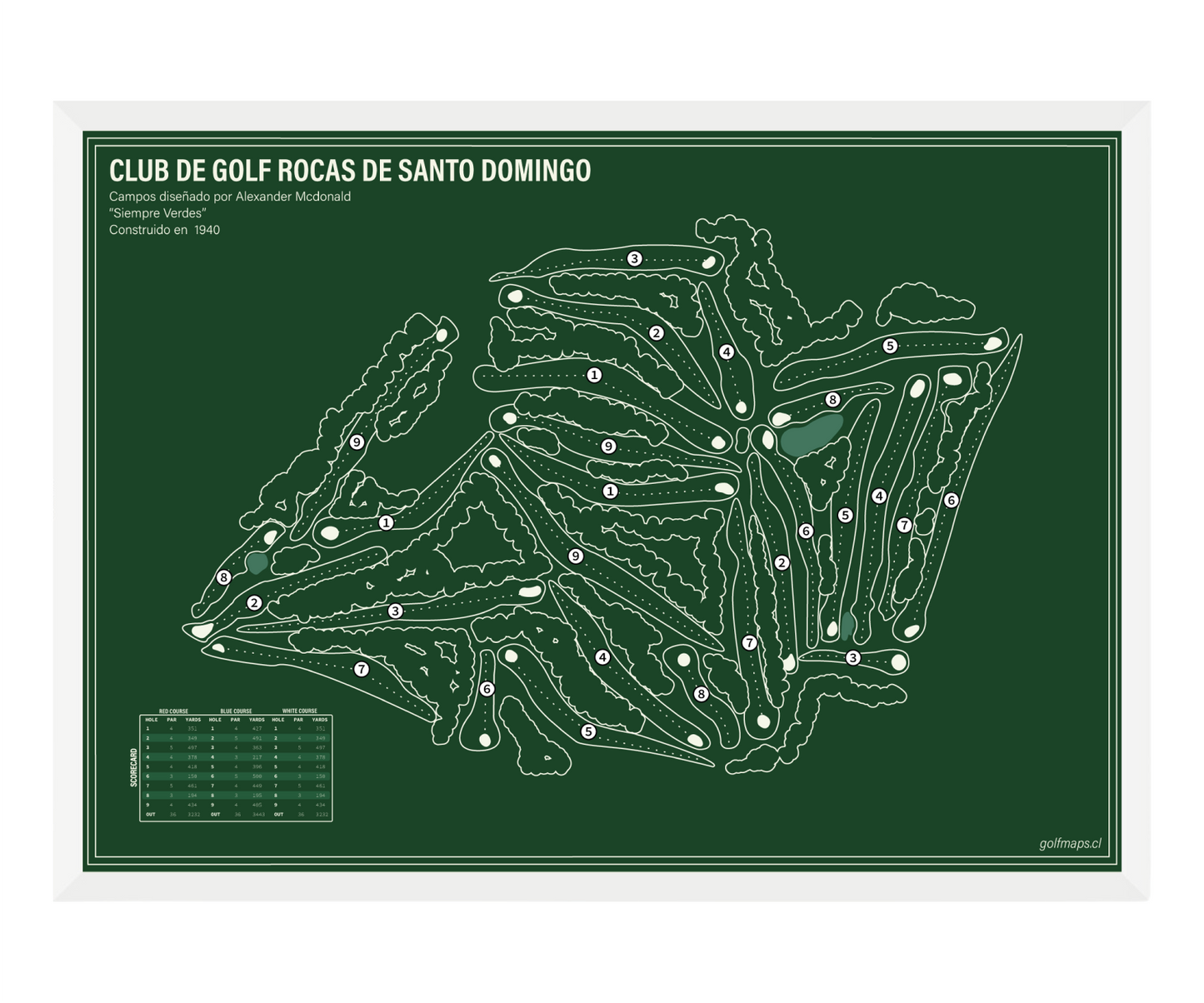 Club de Golf Rocas de Santo Domingo - Green Board Series