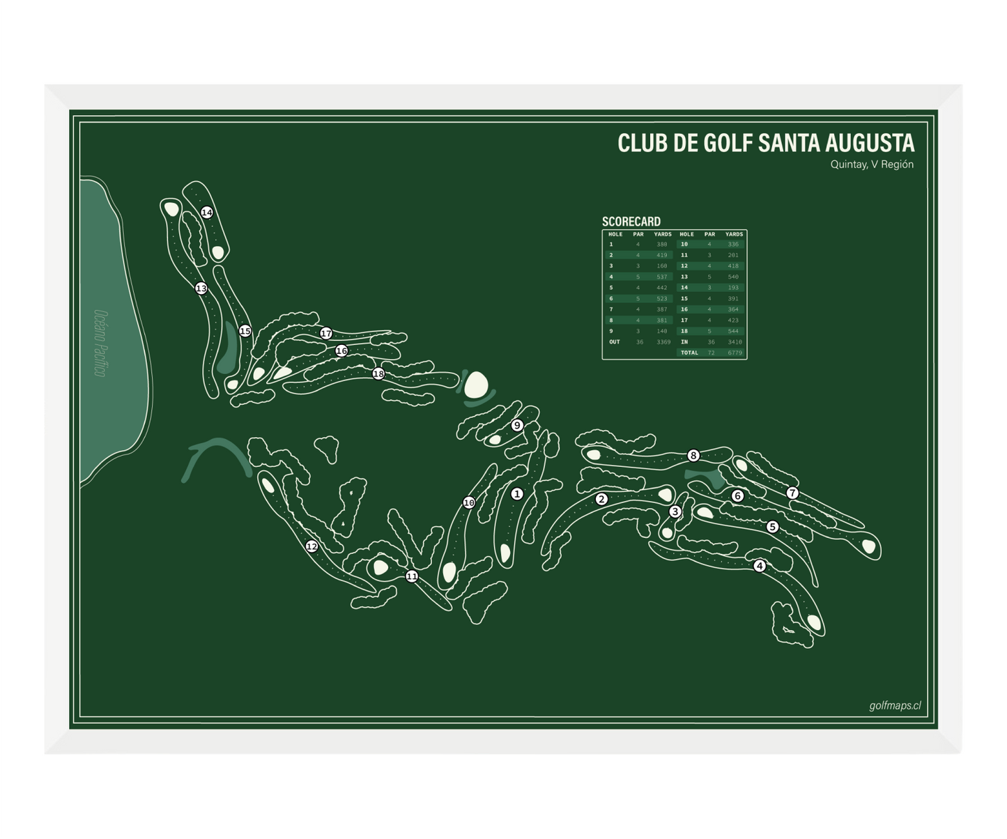 Club de Golf Santa Augusta - Green Board Series