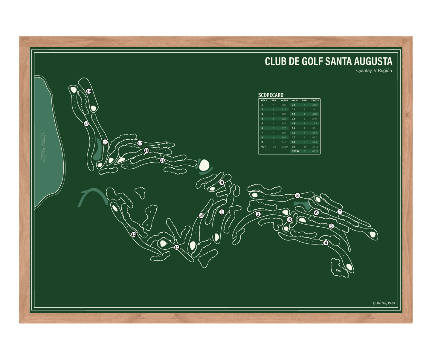 Club de Golf Santa Augusta - Green Board Series