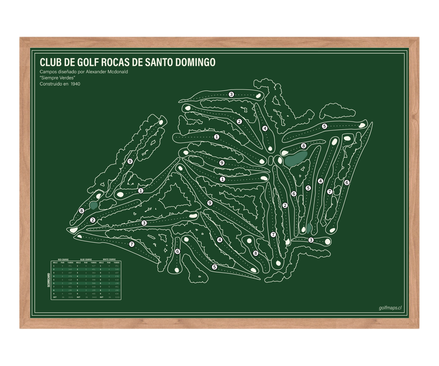 Club de Golf Rocas de Santo Domingo - Green Board Series