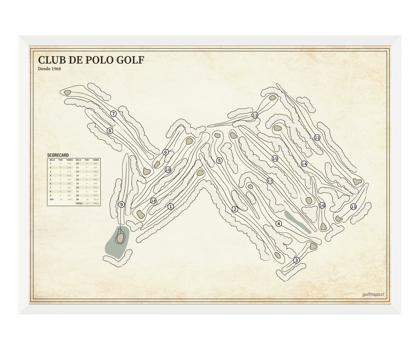 Club de Polo y Equitación San Cristóbal - Treasure Map Series