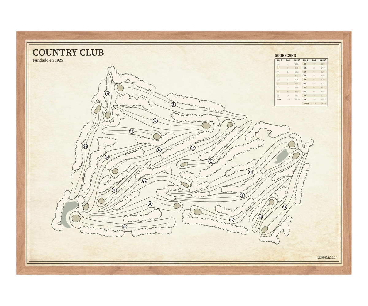 Prince of Wales Country Club - Treasure Map Series