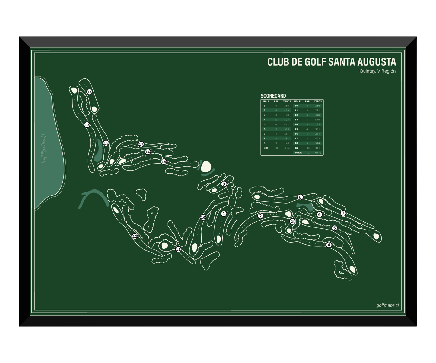 Club de Golf Santa Augusta - Green Board Series