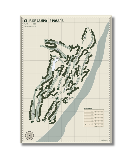 Lámina Club de Campo La Posada - Safari Series